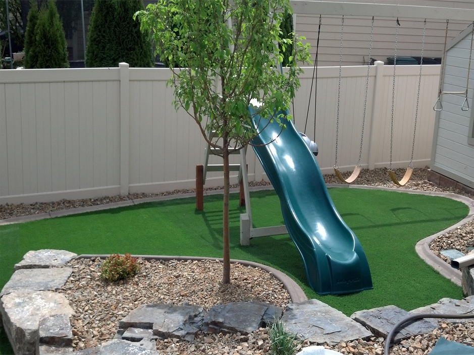 Artificial Turf Pine, Arizona City Landscape, Backyard