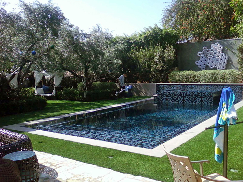 Fake Lawn Black Canyon City Arizona Paver Patio Kids Swimming Pools